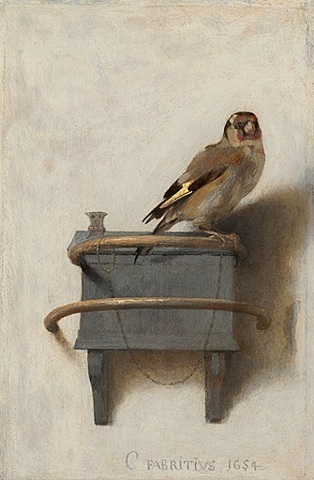 Het puttertje 1654 door Carel Fabritius