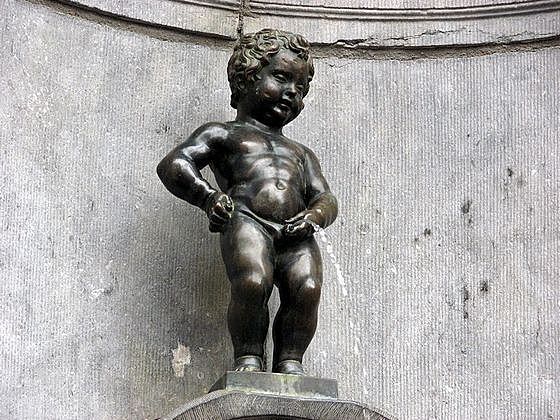 Manneken Pis door Hiëronymus Duquesnoy de Oudere