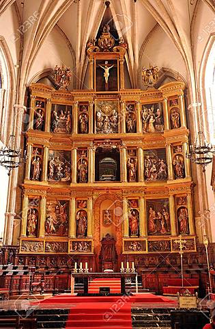 Retablo de la catedral de ciudad real de españa
