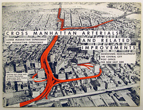 Robert Moses starts construction of an expressway through the middle of the Bronx.
