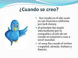 CREACIÓN DE TWITTER