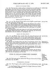 Tribally Controlled Community College Act