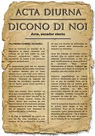 El Acta Diurna