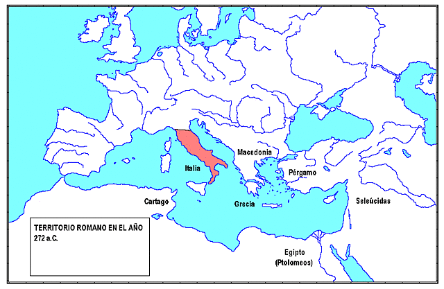 Roma: primera potencia del Mediterráneo.