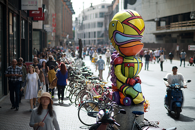 Space duck racer, Hans van Bentem