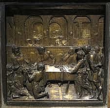 FESTÍN DE HERODES EN BRONCE