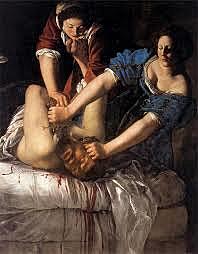 JUDITH Y HOLOFERNES (ARTEMISA GENTILESCHI)