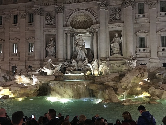 Architectuur, Trevifontein