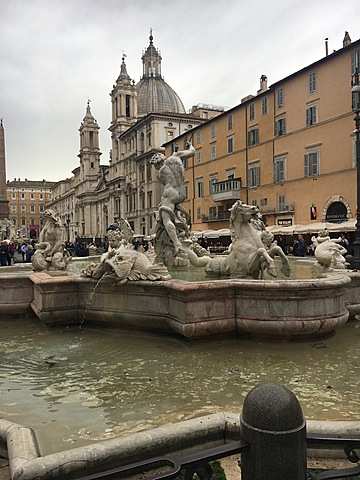 Architectuur, Fontana del Moro (Morenfontein)