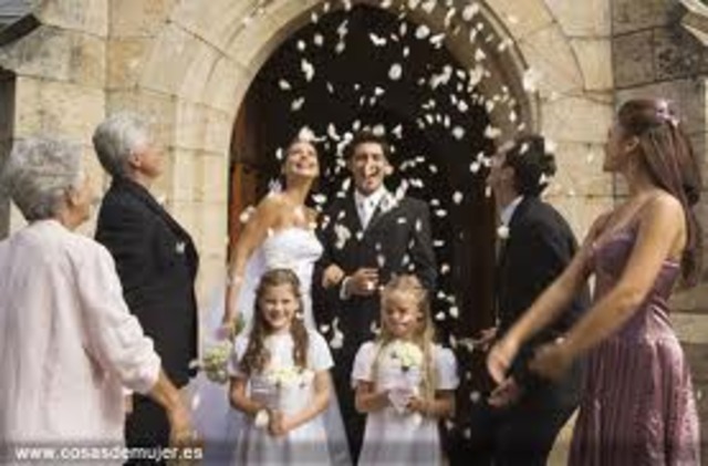 Se casaron mis padres