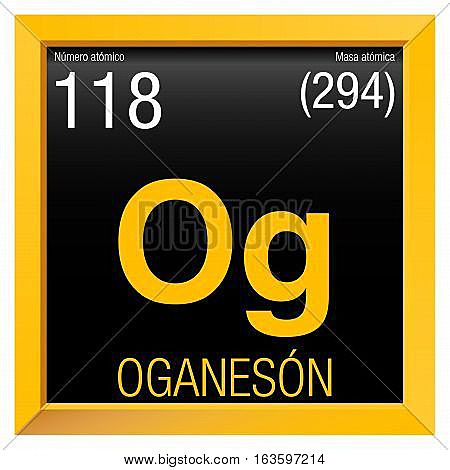 Oganesón (Og)
