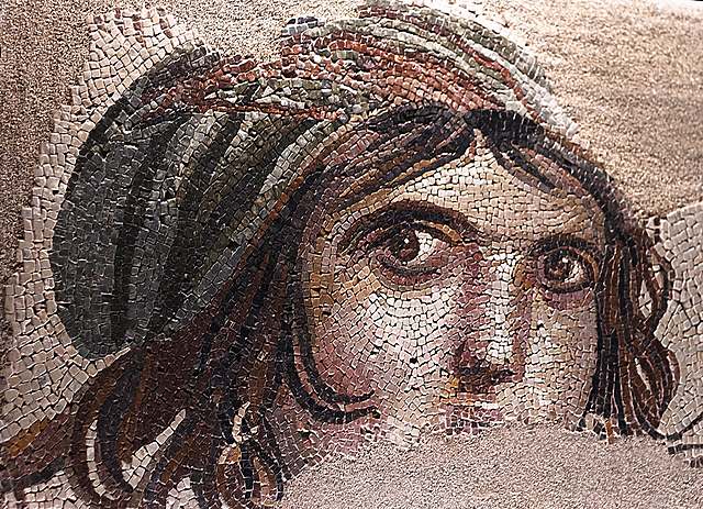 Het Zigeunermeisje Mozaïek