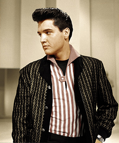 The introduction of "Hound Dog" by Elvis Presley