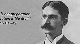 Timeline: John Dewey 1859-1952: American philosopher, psychologist, and educational reformer
