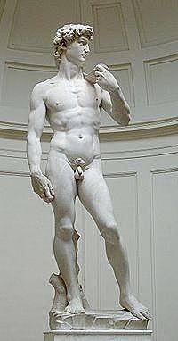 David, Modelling of the marble