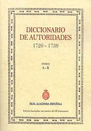 Diccionario de Autoridades de la RAE