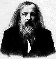 La tabla de Mendeleiev