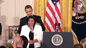 Sylvia Mendez awarded the Presidential Metal of Freedom