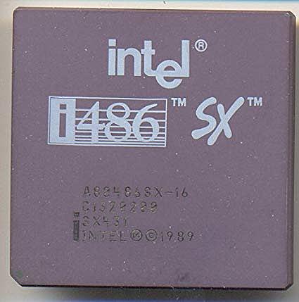 Microprocesador 80486 y i860 chip RISC