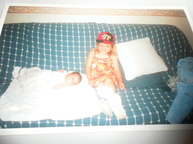 I was very happy with my brother