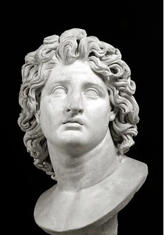 Potere nelle mani di Alessandro Magno