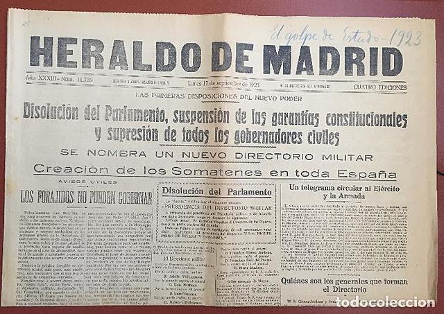 Golpe de Estado de Primo de Rivera