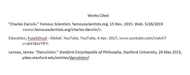 Works Cited