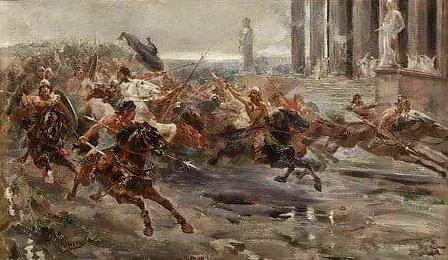 Caída del Imperio romano