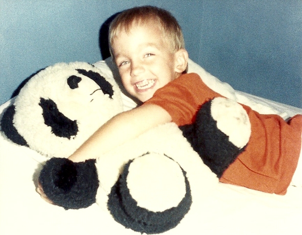 The day my brother was born