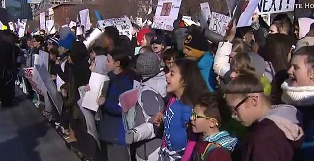 Students nationwide walk out