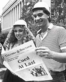 Columbia College begins admitting women