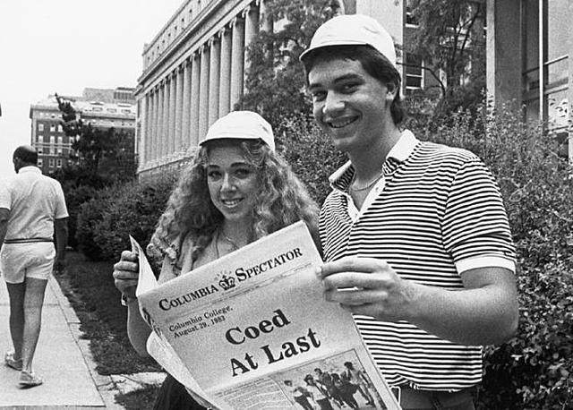 Columbia College Begins Admitting Women