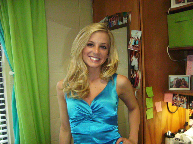 My sister during DateNIGHT at Ole MISS