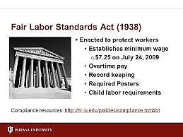 Fair Labor Standards Act of 1938