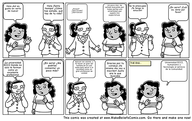 Actividad No 1: Historieta, la persona en el centro de la formación de la UECCI