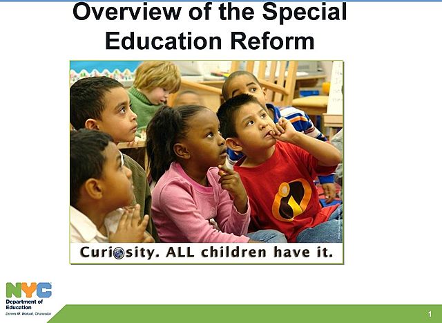 Reforms to Special Education Testing