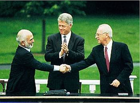 Israel og Jordan slutter fred