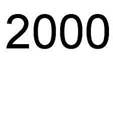 CARACTERISTICAS AÑOS 2000