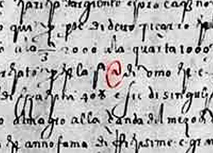 L'arobase date du VIème siècle selon le linguiste Berthold Louis Ullman