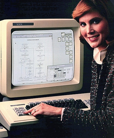 Xerox comercializa el primer ratón de bola