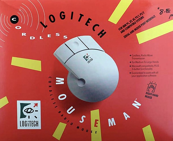 El primer ratón inalámbrico