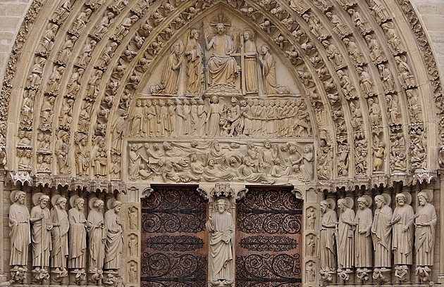 Tímpano del Juicio Final - Notre Dame París