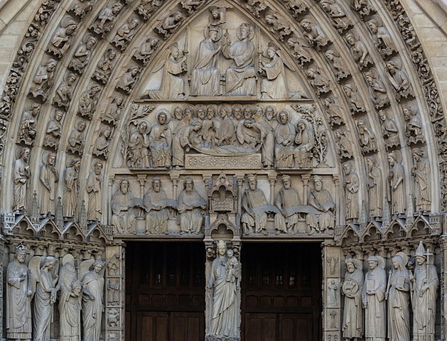 Timpano de Nuestra Señora - Notre Dame París