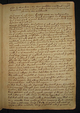 Mayflower Compact signed