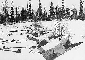 La Union Sovietica ataca a Filandia