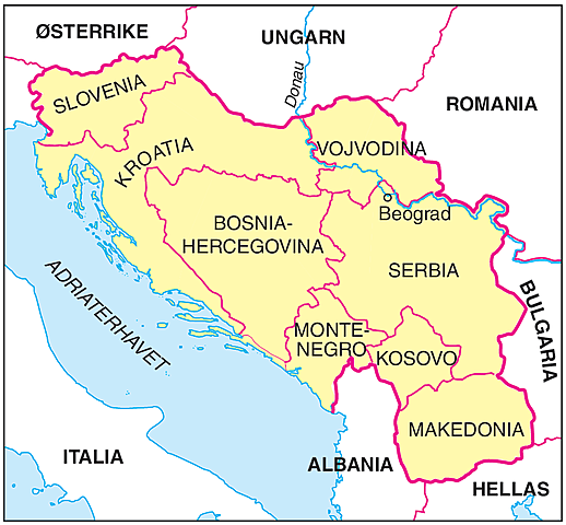 Jugoslavia krigen timeline | Timetoast timelines