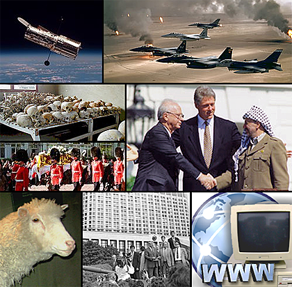 Características de los años 90: