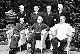 The Potsdam Conference.