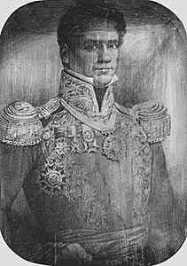 Antonio Lopez de Santa Anna is elected
