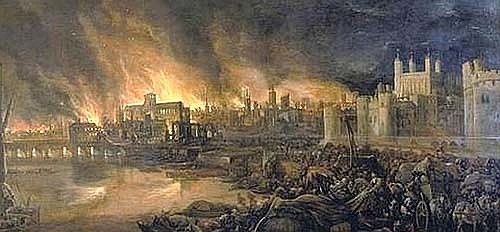 El gran incendio de Londres